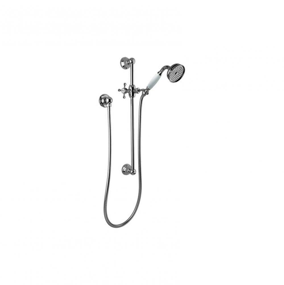 Adley Traditional Handshower w/Wall-Mounted Slide Bar