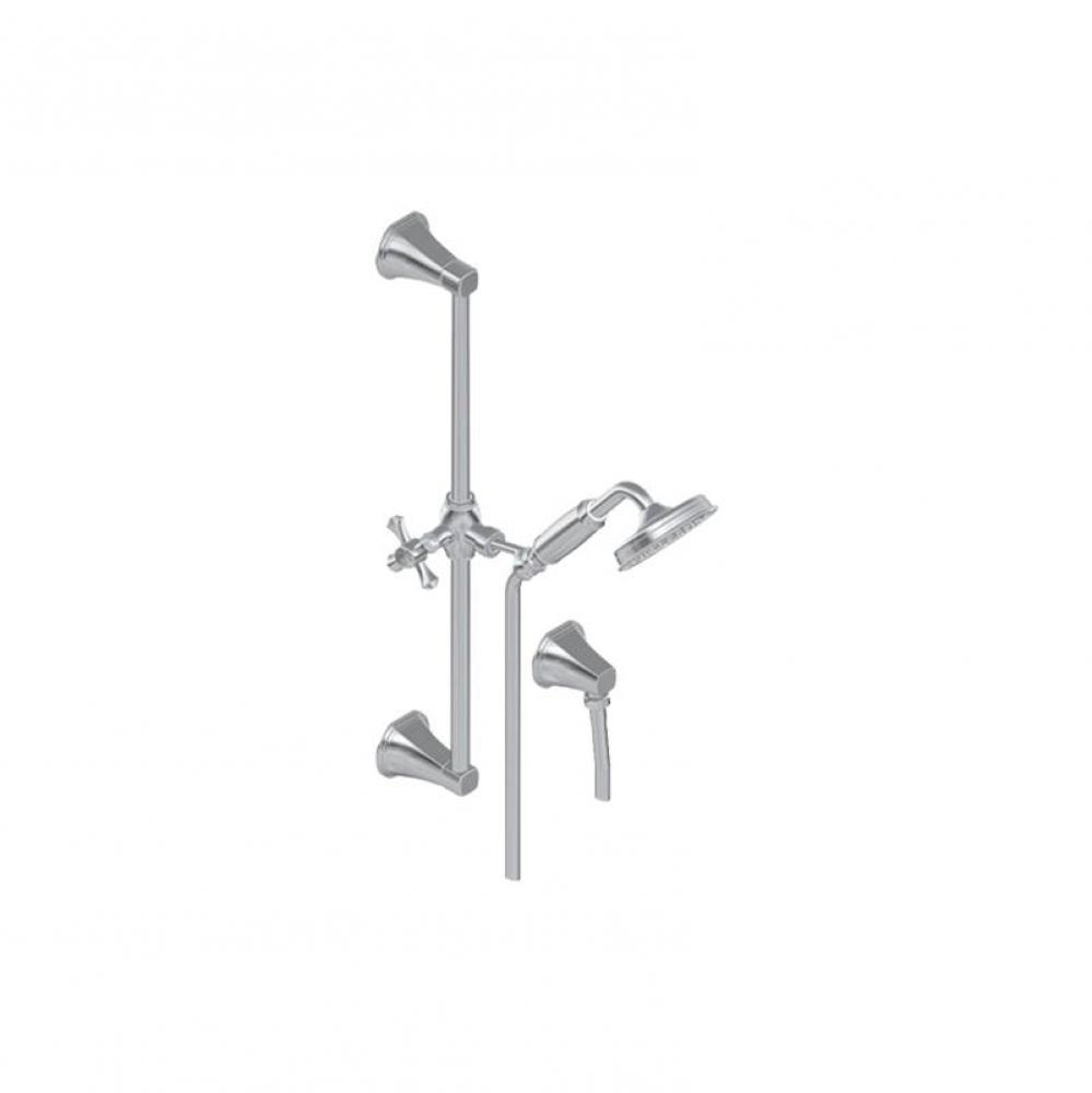 Finezza UNO Transitional Handshower with Wall-Mounted Slide Bar