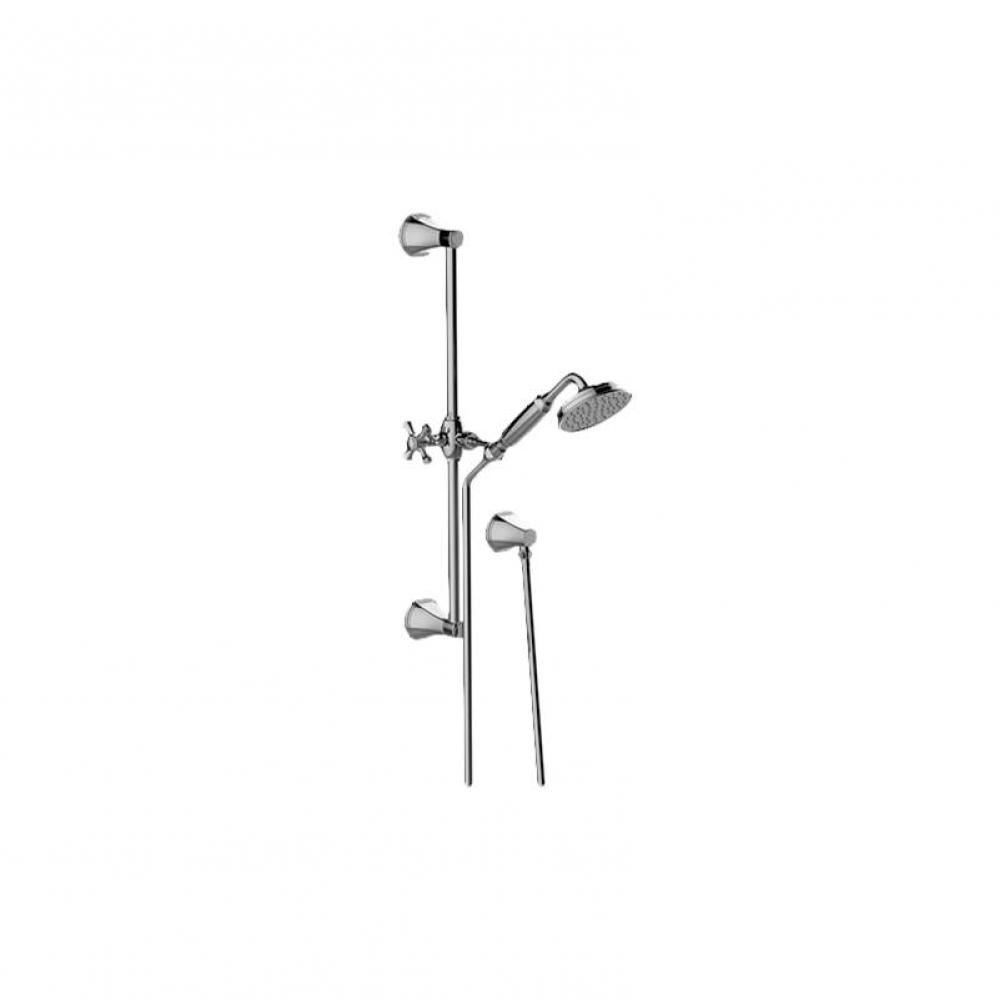 Finezza UNO Transitional Handshower with Wall-Mounted Slide Bar