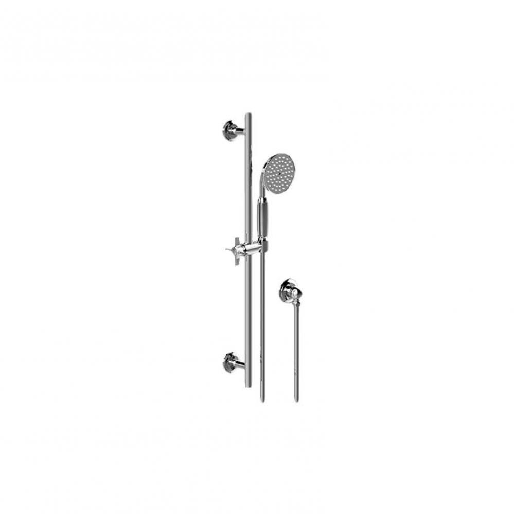 Camden Finezza Handshower w/Wall-Mounted Slide Bar
