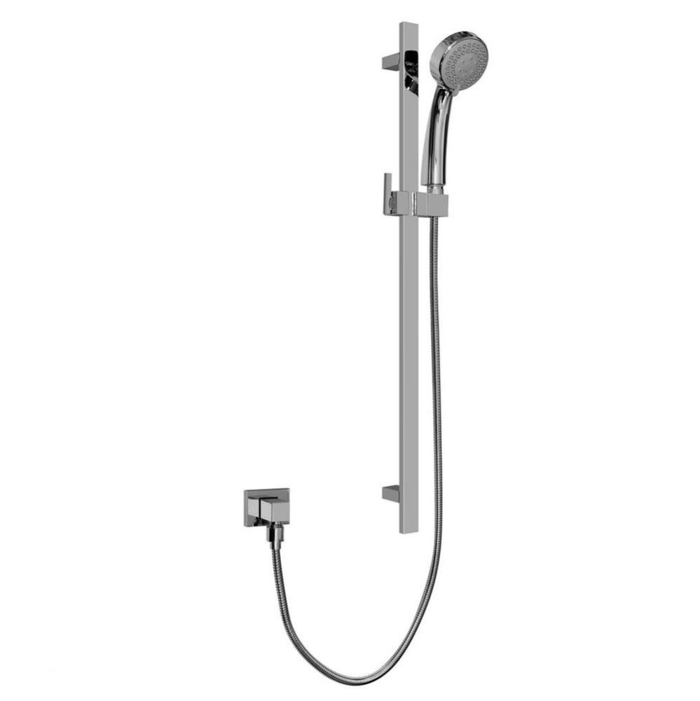 Various Contemporary Handshower w/Wall-Mounted Slide Bar