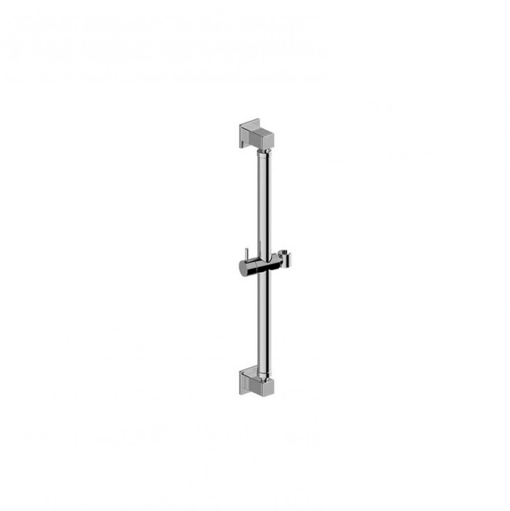 Square Grab Bar - 24'' w/handshower holder