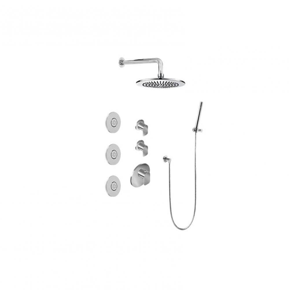 M-Series Full Thermostatic Shower System (Rough & Trim)