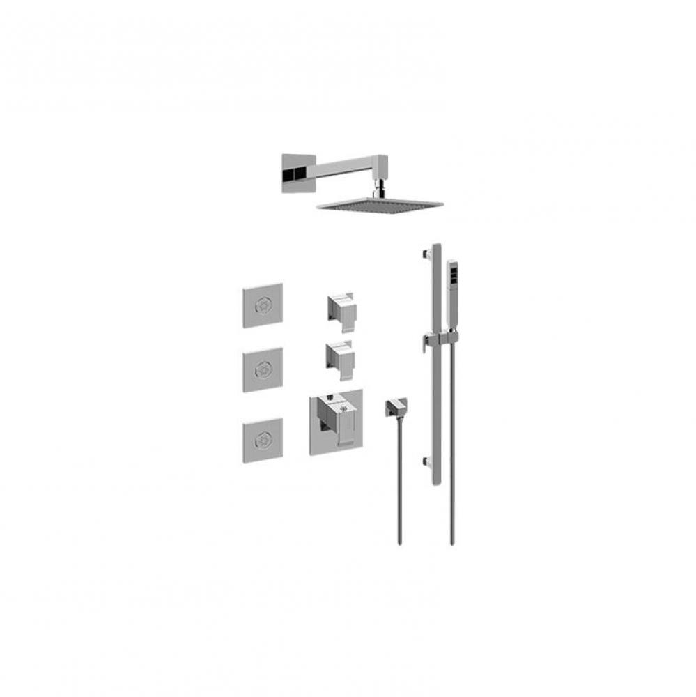 M-Series Full Thermostatic Shower System (Trim Only)