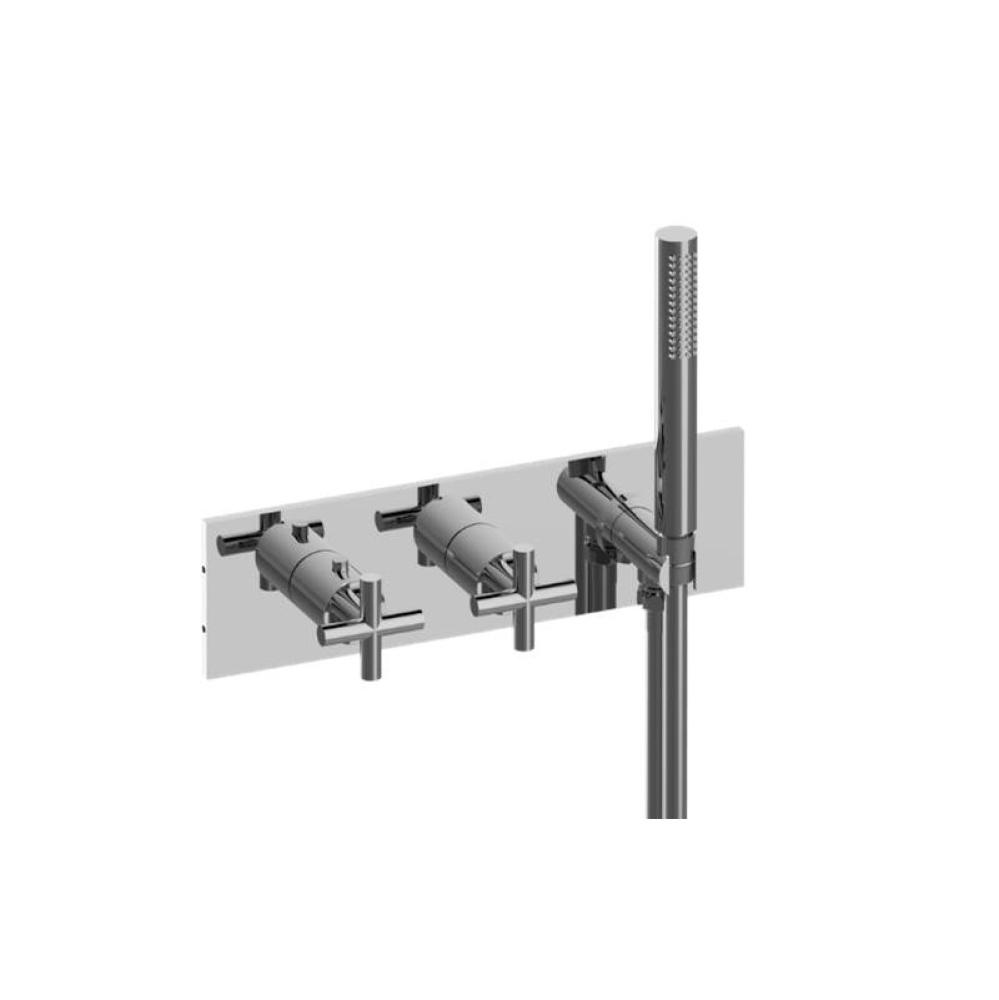 M.E./Terra Wall-Mounted M-Series Thermostatic System - Handshower (Trim)