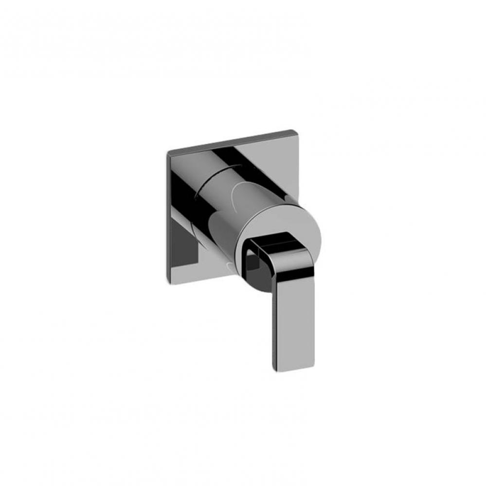 Immersion Square M-Series 2-Way Shared Diverter Valve Trim with Handle