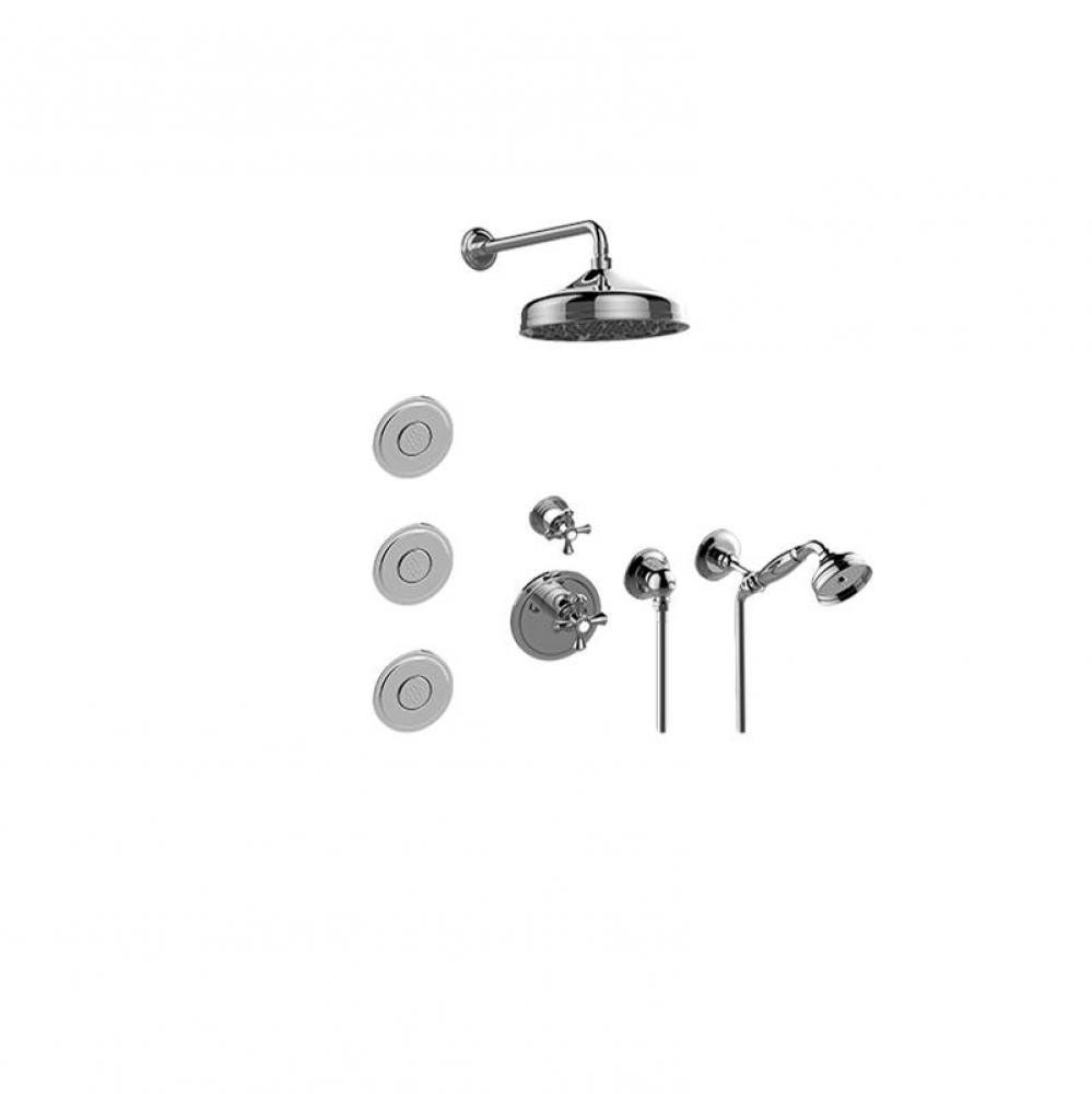 M-Series Full Thermostatic Shower System (Rough & Trim)