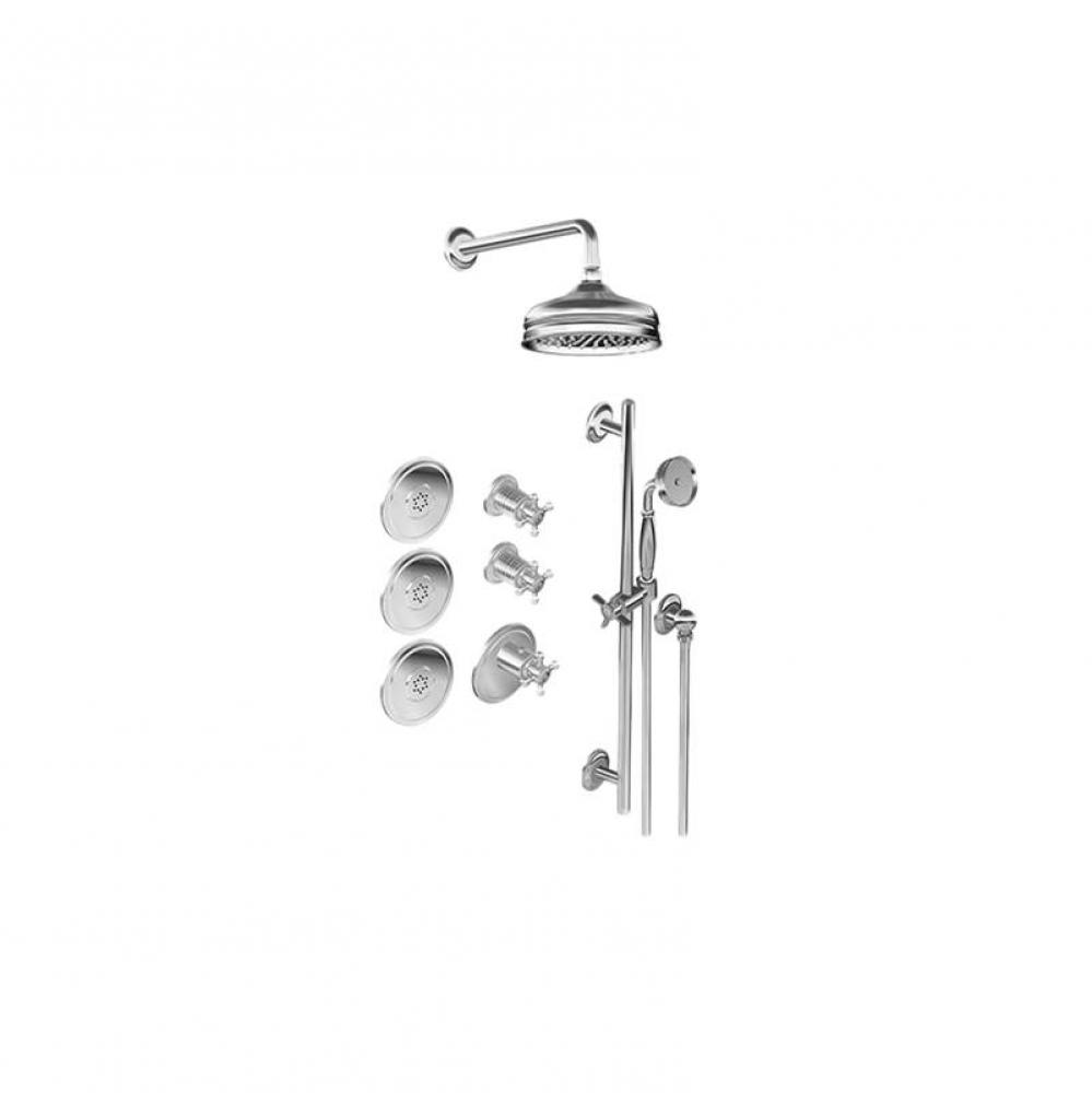 M-Series Full Thermostatic Shower System (Rough & Trim)
