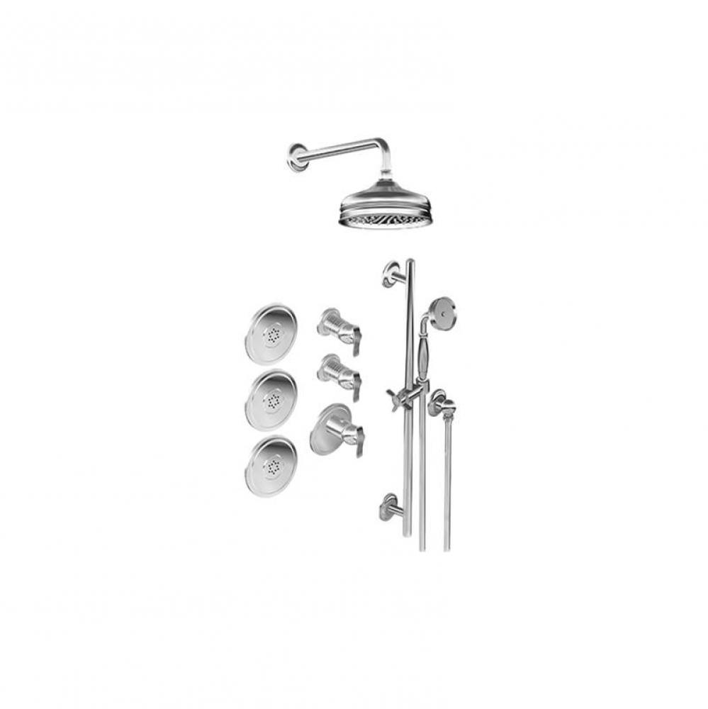 M-Series Full Thermostatic Shower System (Trim Only)