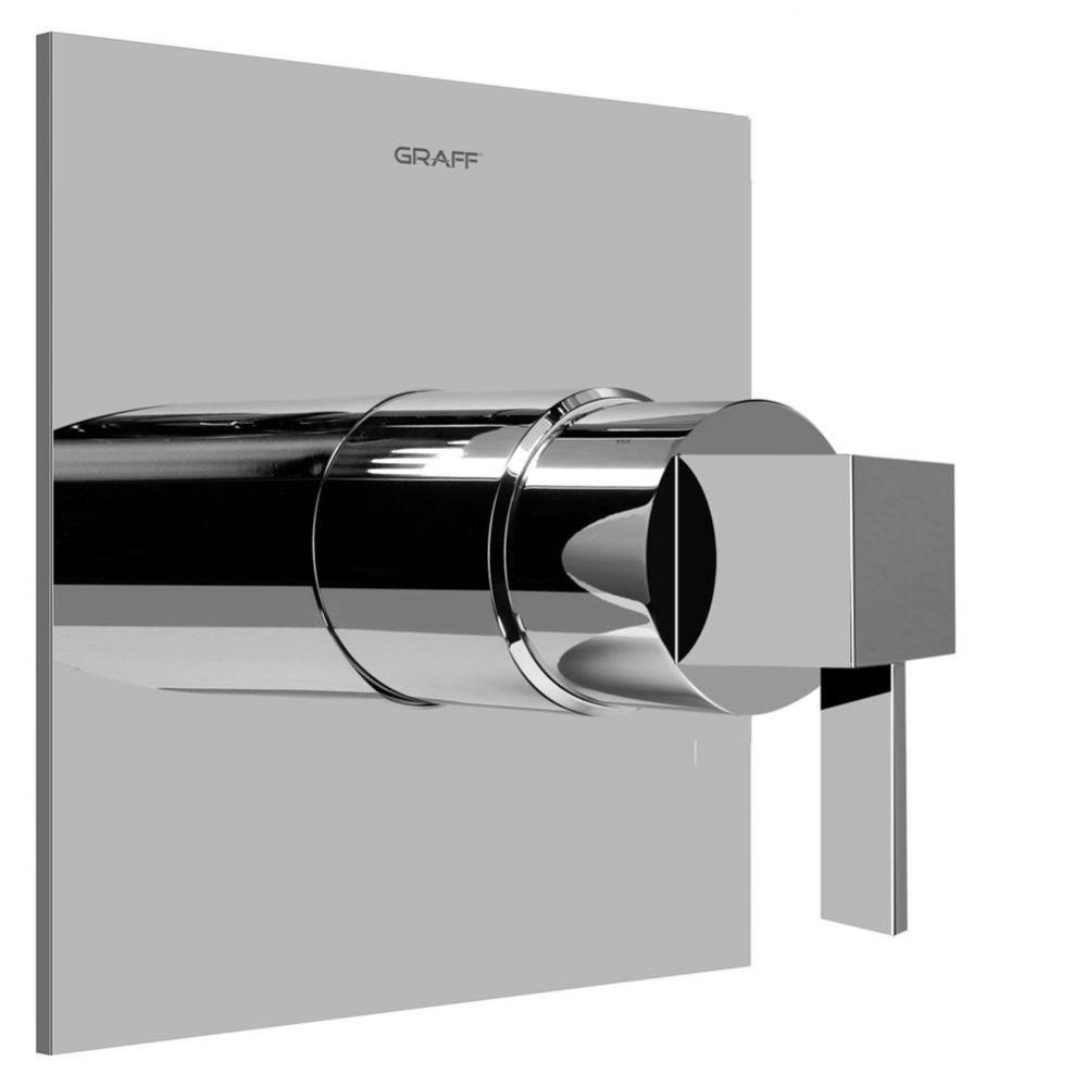 Qubic Tre SOLID Trim Plate w/Handle