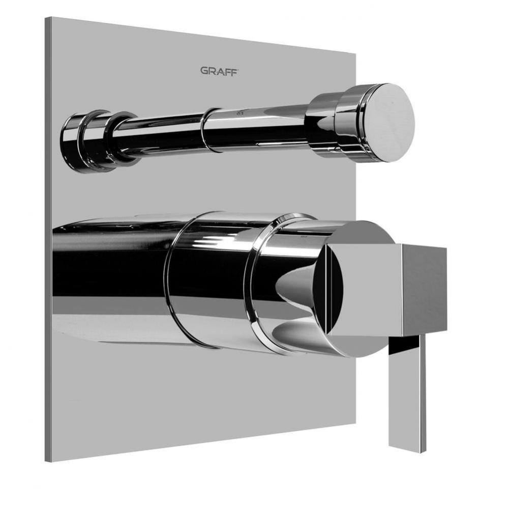 Qubic Tre SOLID Trim Plate w/Handle