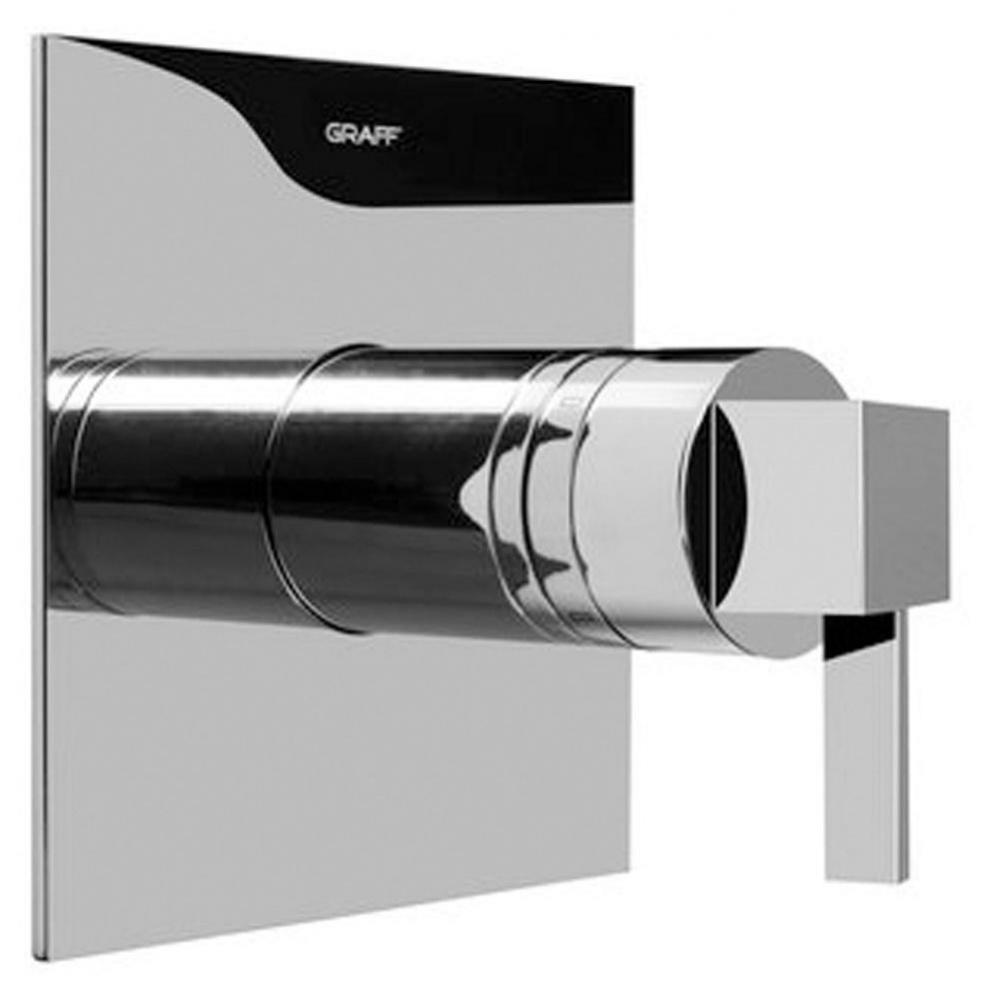 Qubic Tre SOLID Trim Plate w/Handle