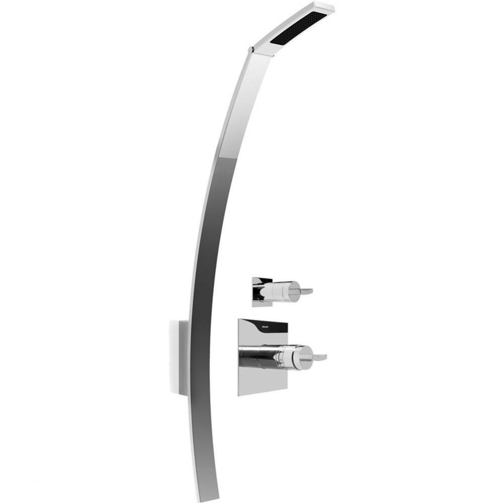 Luna Thermostatic Shower Set (Rough & Trim)