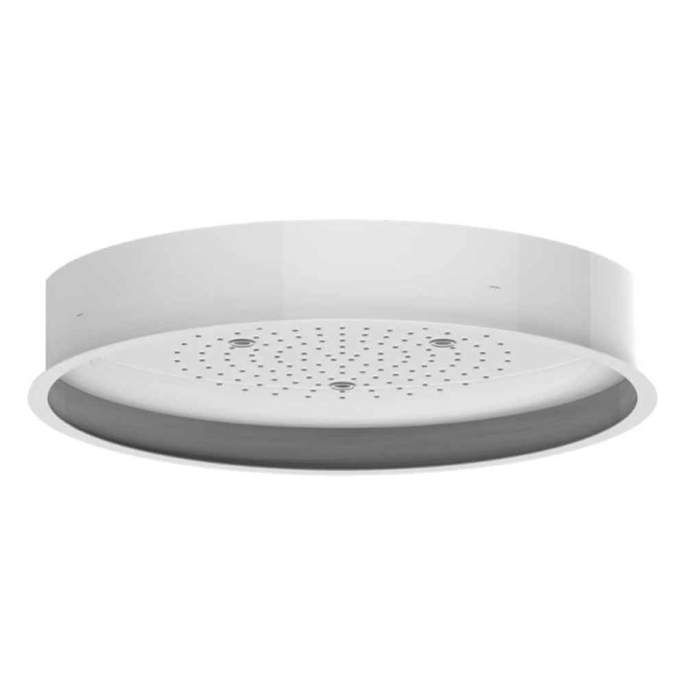 Aqua-Sense 23'' Round Ceiling-Mounted Showerhead w/LED