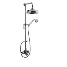 Graff CD2.01-LM34S-PC - Adley Exposed Thermostatic Shower System w/Handshower (Rough and Trim)