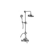 Graff CD2.01-C2S-PC - Adley Exposed Thermostatic Shower System w/Handshower (Rough and Trim)