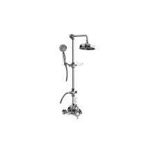 Graff CD2.11-LC1S-PC - Adley Traditional Exposed Thermostatic Tub and Shower System - w/Metal Handshower Handle