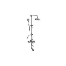 Graff CD4.02-LM34S-PC - Adley Exposed Thermostatic Tub and Shower System w/Handshower (Rough and Trim)