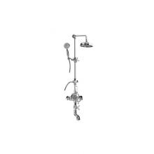 Graff CD4.11-C2S-PC - Adley Traditional Exposed Thermostatic Tub and Shower System - w/Metal Handshower Handle