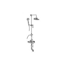 Graff CD4.11-LM34S-PC - Adley Traditional Exposed Thermostatic Tub and Shower System - w/Metal Handshower Handle