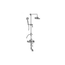 Graff CD4.12-LM34S-PC - Adley Exposed Thermostatic Tub and Shower System - w/Metal Handshower Handle