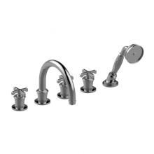 Graff G-11653-R3PC-C20B-PC - Vignola Roman Tub Set