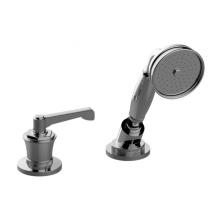 Graff G-11655-R3VBB-LM60B-PC-T - Vignola Deck-Mounted Handshower and Diverter Set - Trim Only