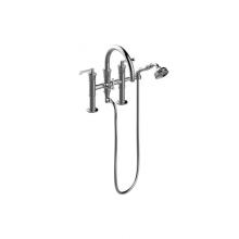 Graff G-11658-R3OX-LM60B-PC - Vignola Deck-Mounted Tub Filler