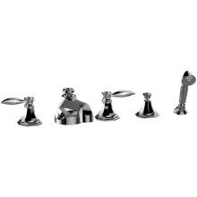 Graff G-1953-LM14B-PC - Topaz Roman Tub Set