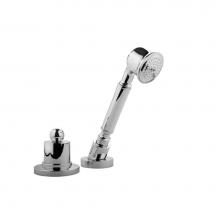 Graff G-2155-PC - Bali Deck-Mounted Handshower & Diverter Set