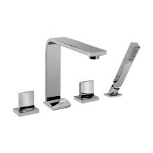 Graff G-3651-C14B-PC - Targa Roman Tub Set