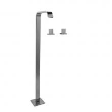 Graff G-3652-C14B-PC - Targa Floor-Mounted Tub Filler