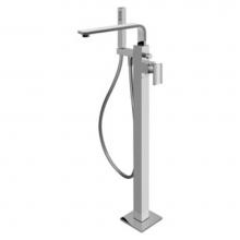 Graff G-3654-LM36N-PC - Targa Floor-Mounted Tub Filler