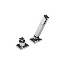 Graff G-3655-PC - Targa Deck-Mounted Handshower & Diverter Set
