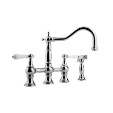 Graff G-4845-LC1-PC - Bridge Kitchen Faucet with Side Spray