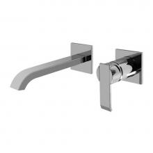 Graff G-6235-LM38W-PC - Qubic Wall-Mounted Lavatory Faucet w/Single Handle
