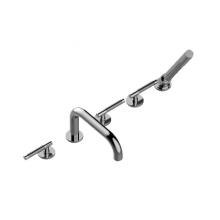 Graff G-6751-LM57B-PC/OX - Harley Roman Tub Set w/Handshower (Rough and Trim)