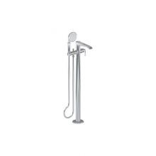 Graff G-6854-LM47N-PC - Finezza UNO Floor-Mounted Tub Filler (Rough and Trim)
