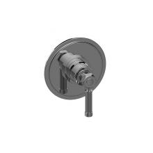 Graff G-7035-LM56B-PC/BK-T - Vintage Pressure Balancing Valve Trim with Handle (Trim)
