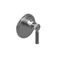 Graff G-8031-LM56E-PC/BK-T - Vintage Traditional M-Series Thermostatic Valve Trim with Handle