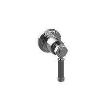Graff G-8038-LM56E1-PC/BK-T - Vintage Traditional M-Series 2-Way Diverter Valve Trim with Handle