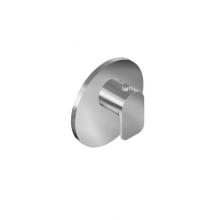 Graff G-8037-LM42E-PC-T - Sento Round M-Series Thermostatic Valve Trim Plate with Handle