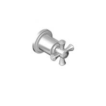 Graff G-8039-C3E1-PC-T - M-Series Transitional 3-Way Diverter Trim Plate with Cross Handle