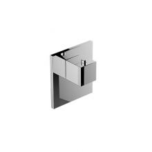 Graff G-8043-SH-PC-T - Incanto Square M-Series Thermostatic Valve Trim Plate with Handle