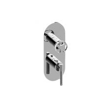 Graff G-8047-LM57C19-PC-T - Harley Round M-Series Valve Trim with Two Handles