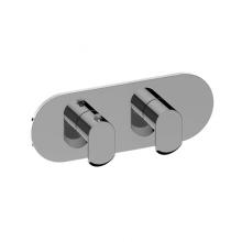 Graff G-8047H-LM45E0-PC-T - Phase Round M-Series Valve Trim with Two Handles (Horizontal Orientation)