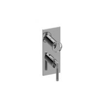 Graff G-8048-LM57C19-PC-T - Harley Square M-Series Valve Trim with Two Handles