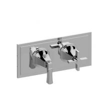 Graff G-8049H-1L1C-PC-T - Finezza UNO M-Series Valve Trim with Two Handles (Horizontal Orientation)