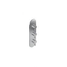 Graff G-8056-LM46E0-PC-T - Terra Round M-Series Valve Trim with Three Handles