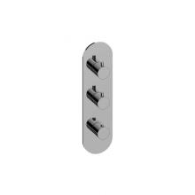 Graff G-8056-RH0-PC-T - M.E. Round M-Series Valve Trim with Three Handles